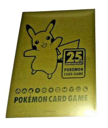 porta dadi pokemon 25 th anniversary golden