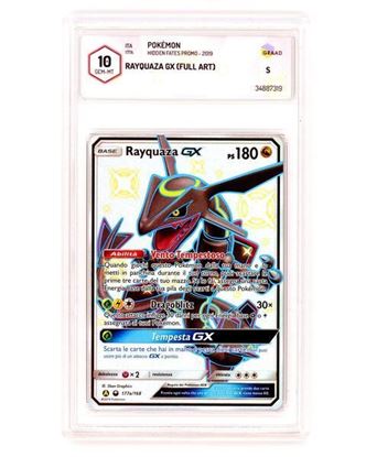 Immagine di Rayquaza GX (Full Art) 177a/168 GRAAD 10 GEM-MT